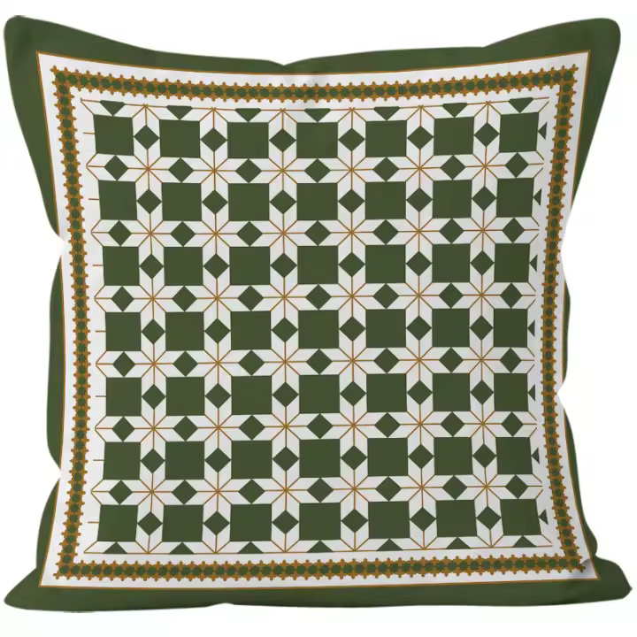 Decoración del auto de la cubierta de almohada de estilo americano - 1