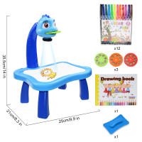Mesa De Dibujo LED Para Niños Tablero De Pintura Artística Juguete De Graffiti Blanco Como Tablero Educativo Regalo Para Niños - details 0