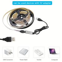 Tiras De Luces LED RGB 5V USB Para Pantalla Inteligente TV Decoración De Habitación Juego De Coche Luz De Retroiluminación Para Armario De Navidad Y Gamer - details 0