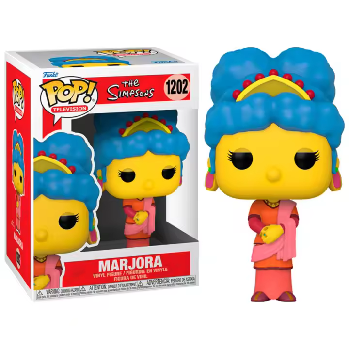Funko pop animacion the simpsons marge como marjora 59298 - 1