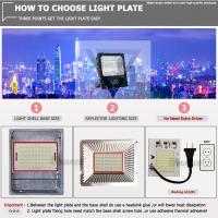 Placa PCB LED Para Reparación De Faros De Fuga 30W-300W AC220V SMD2835 Fuente De Luz Panel De Reemplazo Para Lámparas Exteriores Kit DIY - details 0