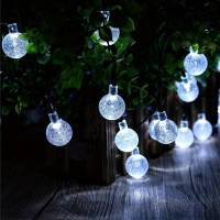 - Guirnalda de Luces de Jardín – Luces LED de Exterior con Bombillas – Guirnalda Solar Recargable - Decoración para Interior y Exterior [Clase de eficiencia energética A] para Jardín, Boda, Vacaciones, Navidad, Terraza, Fiestas - details 13
