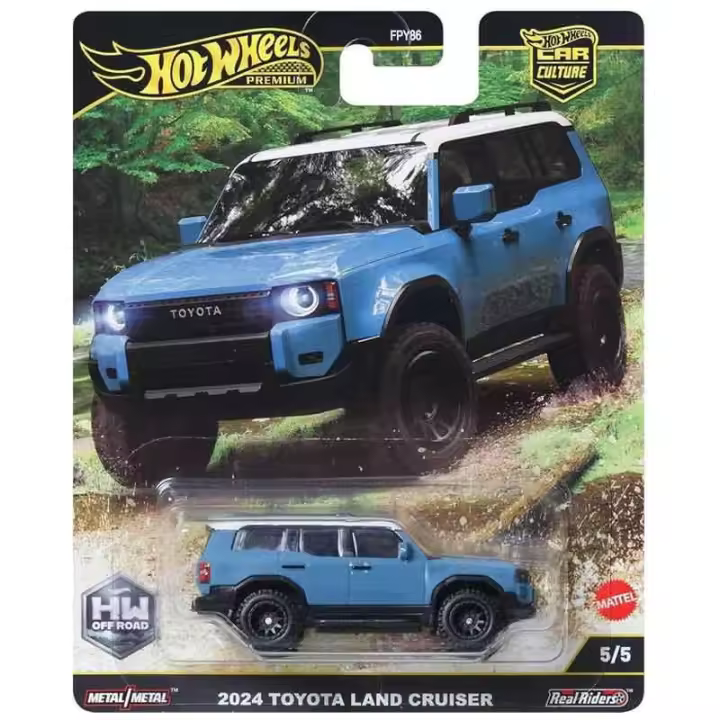 Hot Wheels Premium HW Off Road 2024 Toyota Land Cruiser 5/5 - 1