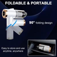 Aspirora de Mano Portátil para Automóvil, Powerful Suction de 9000 PA, Mini plegable, Inalámbrico y Recargable USB - Ideal para Coche/Teclado - details 12