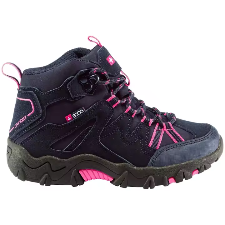 Calzado Outdoor marca +8000 modelo Bc03004000 para kids en color azul - 1