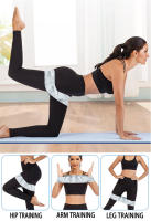 Banda De Resistencia Para Piernas Y Caderas Compilación De Anillos De Tensión Para Yoga Pilates Rehabilitación Fitness Ejercicio En Casa - details 0