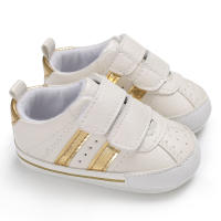 Zapatillas Deportivas Clásicas Para Bebés Con Estampado De Rayas Antideslizantes Material Suave Y Cómodo Suela De Terciopelo Unisex Para Niños Y Niñas Zapatos De Primeros Pasos - details 14