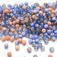 100Pcs 8mm Perlas De Vidrio Cristal Mixed Con Rotura Natural Para Hacer Joyería DIY Pulseras Collares Accesorios De Manualidades - details 8