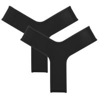 1 Par De Aletas De Pies Negras Para Natación Snorkel Y Escuba Equipamiento De Deportes Acuáticos Neopreno Unisex - details 6