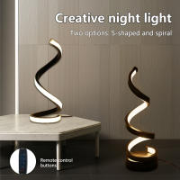 Lámpara De Mesa LED USB Moderna Y Creativa 5V Con Control Remoto Térmica Dimmable En 3 Colores Para Decoración De Habitación Sala De Estar Oficina Barra - details 0