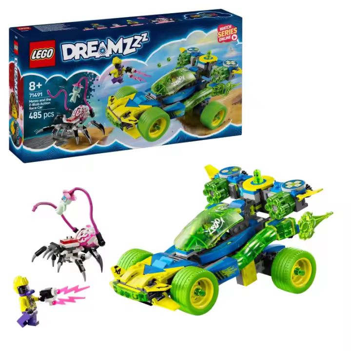 LEGO DREAMZzz 71491 Mateo y Z-Blob Coche de Carreras Contiene 485 piezas - Edad recomendada a partir de 8+ años 25L71491 - 1