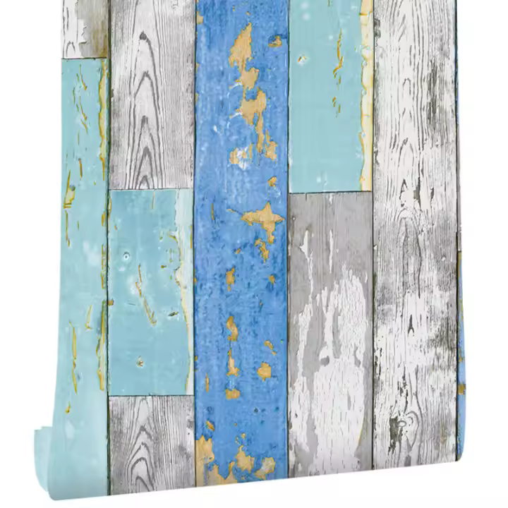 Papel Tapiz Autoadhesivo De Madera Sintética Marrón Para Decoración De Paredes Restaurante Fácil De Poner Y Retirar Vinilo Clásico Para Sala De Estar Dormitorio Estudio Cocina Y Habitaciones De Niños - 1