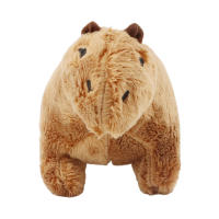Juguete De Peluche De Capibara Simulación 18cm Suave Y Fluffy Regalo De Cumpleaños Para Niños Decoración Para Habitación Animal De Peluche Real De Alta Calidad - details 6