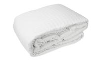 Colcha Boutí Azara Blanca Liso de Fundeco: Acolchado Fino, Tacto Soft Touch y Diseño Elegante para Camas de 90, 135, 150 y 180 cm en Varios Colores - details 5