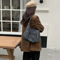 Bolso Lateral De Cuero Diseñador Para Mujer Bolso De Hombro Retro Capacidad Grande Bolso De Mano Casual Para Damas - details 12