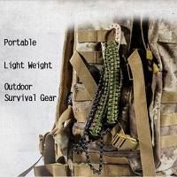 Portátil Motosierra de Mano y Mango de Paracord Plegable Sierra de Acero Inoxidable Para Ramas Y Pequeños ÁRboles Supervivencia Camping Jardin - details 0