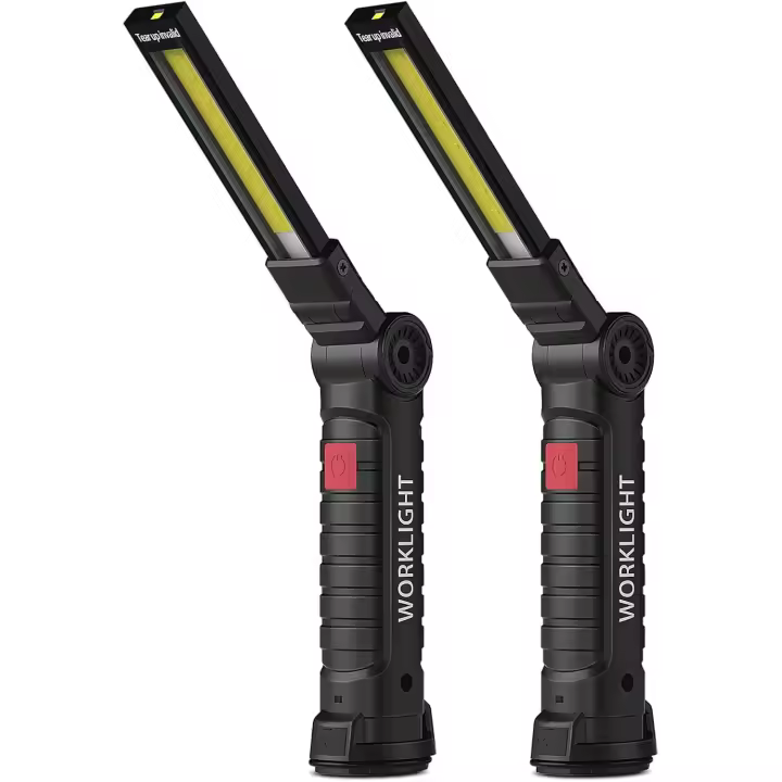 Tienda BIT Hombre Gift LED Recargable Taller Interior, Portátil de Trabajo Lámpara de Inspection Interior with Magnética Base y Gancho para Taller Cámping Emergcia - 1