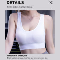 Sudadera Deportiva Con Almohadillas Antigolpes Malla Espalda Secado Rápido Para Gimnasio Correr Yoga Top De Encaje - details 7