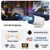 Proyector Inteligente Full HD HUASHIJIE P30 pro 4K Cine Multimedia Android 11 Portátil Para Juegos Y Home Theater Resolución LCD - details 1