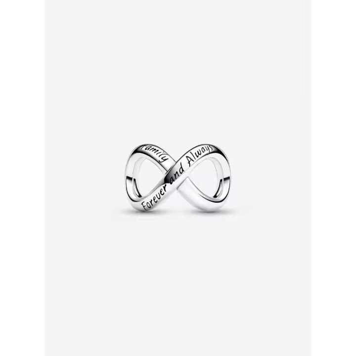 Pandora-Infinite Charm "Forever & Always" - Plata de Ley - 1