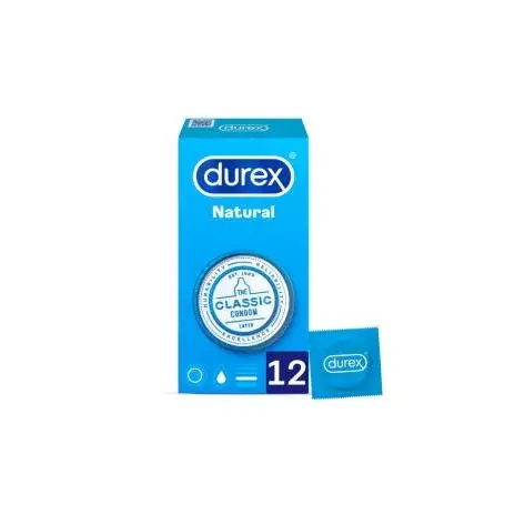 Durex Natural Plus - Preservativos (12 Unidades) - 1