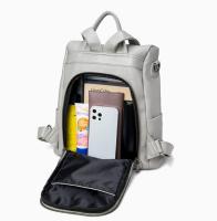 2023 Fashion Women Genuine Leather Backpacks Patchwork Cowhide Shoulders Bag Anti-theft Traveling College Daypacks For Girls - details 1