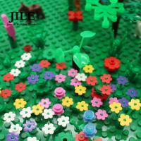 40pcs Bloques De Ciudades MOC Hojas Verdes De Árbol Y Hierba Para Jardín Bloques De Construcción Compatible Con Lego Para Niños Y Adultos - details 4