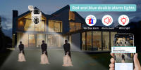 Cámara IP WiFi 2K 4MP Con Lente Doble Pantalla Dual Salida De Seguridad Al Aire Libre CCTV Vigilancia De Video Alarmas De Luz Camhipro - details 9