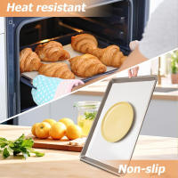 Mantel De Silicona Para Hornear Grande Reutilizable Resistente Al Calor Para Galletas Pan No Adhesivo Antideslizante Para Amasar Pastry - details 4