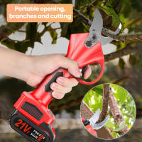 30mm Podadora eléctrica inalámbrica de 21V, tijeras de podar eficientes para árboles frutales, bonsái, 600W,cortador de ramas, herramienta de paisajismo - details 16