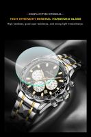 Reloj De Pulsera De Lujo Para Hombre Resistente Al Agua Con Fecha Y Luminiscencia Reloj De Cuarzo De Acero Inoxidable Deportivo Y Casual - details 7