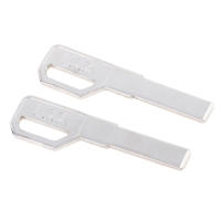 2PCS Bloque De Contraseña De Huella Dactilar Para Cerradura De Manija Llave Super D Compatible Con Tablero De Luz Plano Multi-tracks - details 1