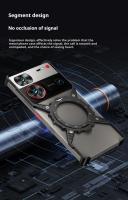 Funda De Teléfono Antigolpes Con Aluminio De Aleación Giratorio De 360 Grados Y Soporte De Aluminio Para ZTE Nubia Z70 Ultra Z60 Ultra - details 5