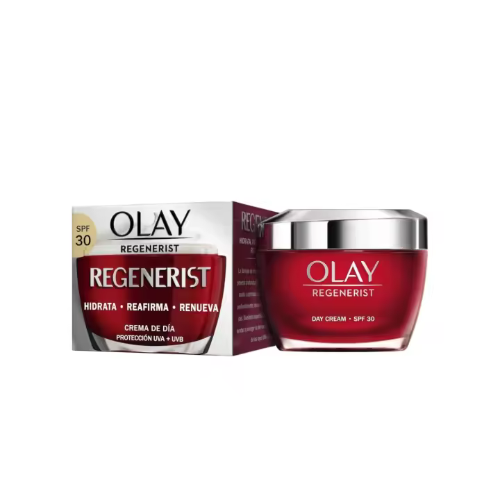 Olay - Regenerist Crema Facial 50ml De Día Con Spf 30, Con Vitamina B3 Y Niacinamida, Hidratación 24h - 1