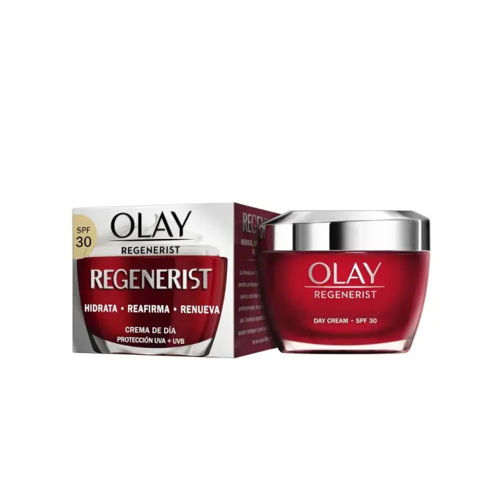 Olay - Regenerist Crema Facial 50ml De Día Con Spf 30, Con Vitamina B3 Y Niacinamida, Hidratación 24h - 1