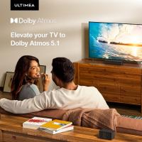 Barra de Sonido ULTIMEA Poseidon D60 con Subwoofer, Dolby Atmos 5.1, Máximo 410W, Sistema de Sonido Envolvente 3D, Barra de Sonido para TV con Subwoofer, BASSMAX, 2 Altavoces Traseros, Soundbar Bluetooth 5.3 con Graves Ajustables - details 2