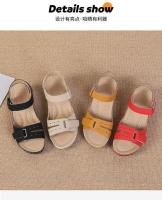 SP Sandalias de mujer de nuevo estil con Tacones de cuña, Suela Gruesa con Velcro, Talla big, sandalias de una Tira en stock, - details 5