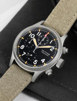 Reloj De Cuarzo Militado ML1868KF VK67 Movimiento De Cronógrafo Vidrio De Zafiro Luminoso 100m Impermeable 39mm Retro - details 3