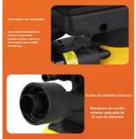 HIFESON 70x198mm Pneumática Sopladora Orbital 98A Máquina De Pulido Y Enchufe a Vacío Para Pulido De Coches Y Metal - details 7
