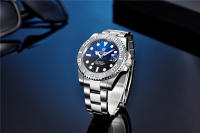 Reloj Mecánico Para Hombre PAGANI DESIGN PD-1651 V3 Con Cristal De Zafiro Resistente Al Agua Acero Inoxidable NH35 Movimiento Automático - details 11