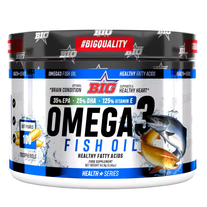 OMEGA 3 35% EPA + 25%DHA (100CAPS) - Big | Saludable | Reduce el colesterol |Antiinflamatorio - 1