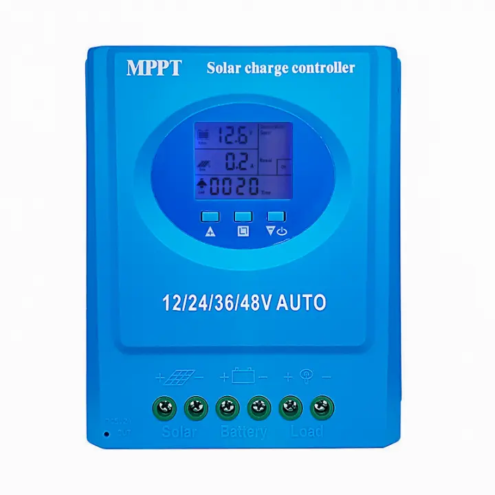Controlador Solar MPPT Con Monitoreo En Tiempo Real LCD 7 Modos Y Soporte Multivoltaje Seguro Y Reliably Gestión De Energía - 1