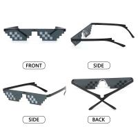Gafas De Sol Mosaico Divertidas Gafas De Robot Retro Para Juegos De Mesa Regalos De Fiesta De Cumpleaños Para Hombres Y Mujeres - details 1