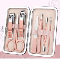 Set De 7 Tijeras Para Uñas De Acero Inoxidable Herramienta De Pedicura Y Manicura Alta Calidad Con Digimon De Orejas - details 0