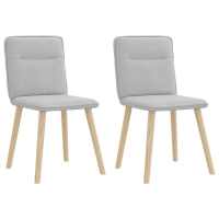 vidaXL Sillas de comedor 2 unidades en color Lino/Crema/Verde oscuro y más | cómodas modernas ergonómicas para comedor cocina salón hogar - details 4