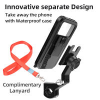Soporte Ajustable Y Rotativo De 360° Para Móvil Y Bicicleta Universal Resistente Al Agua Para Motocicleta Compatible Con GPS Soporte De Teléfono Móvil Para Vehículos - details 12