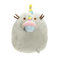 Muñeco De Peluche De Gato Simulado 15CM Suave Y Blando Regalo De Cumpleaños Para Niñas Y Decoración De Hogar Color Blanco Y Gris - details 17