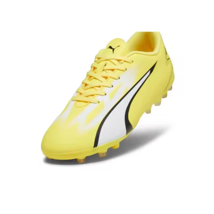 Zapatillas Puma Ultra Play Amarilla MG JR 107532-04 - Botas Fútbol Niño - 1