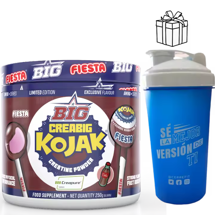 CREABIG CREAPURE (250G) COLA KOJAK - Big + mezclador | Alta calidad | Sin azúcares | Delicioso sabor - 1
