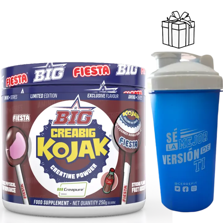 CREABIG CREAPURE (250G) COLA KOJAK - Big + mezclador | Alta calidad | Sin azúcares | Delicioso sabor - 1